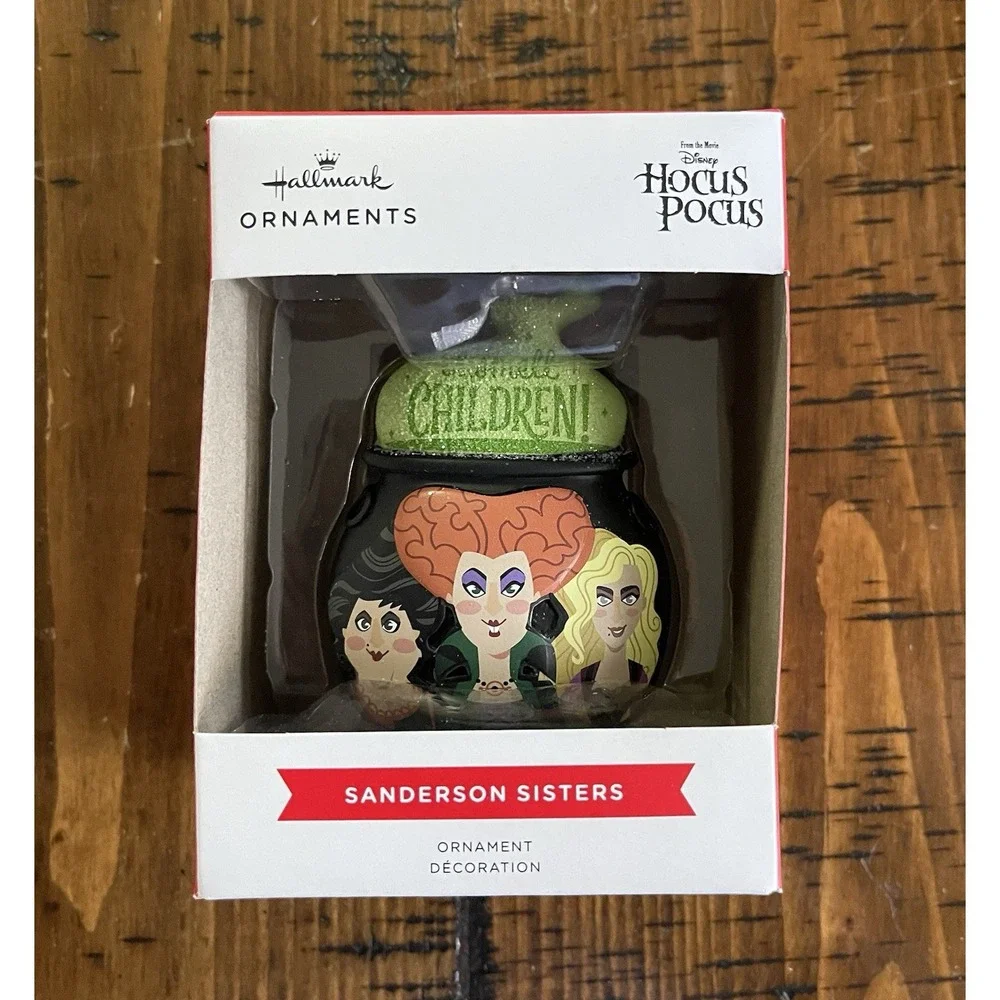 Hallmark Ornaments Disney Hocus‎ Pocus Sanderson Sister-3HCM2169-NIB